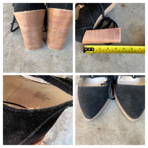 SEYCHELLES SUEDE LACE UP PUMP - Picture 8 of 9